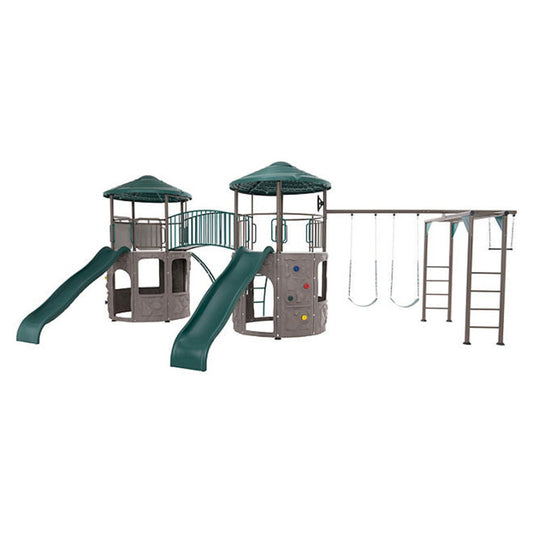 Lifetime 90966 Double Adventure Tower with Monkey Bars